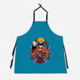 The Nine Tailed Ninja-unisex kitchen apron-Badbone Collections