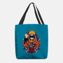 The Nine Tailed Ninja-none basic tote bag-Badbone Collections