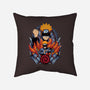 The Nine Tailed Ninja-none removable cover w insert throw pillow-Badbone Collections