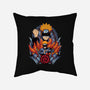 The Nine Tailed Ninja-none removable cover throw pillow-Badbone Collections