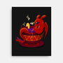 Tea Cup Dragon-none stretched canvas-erion_designs