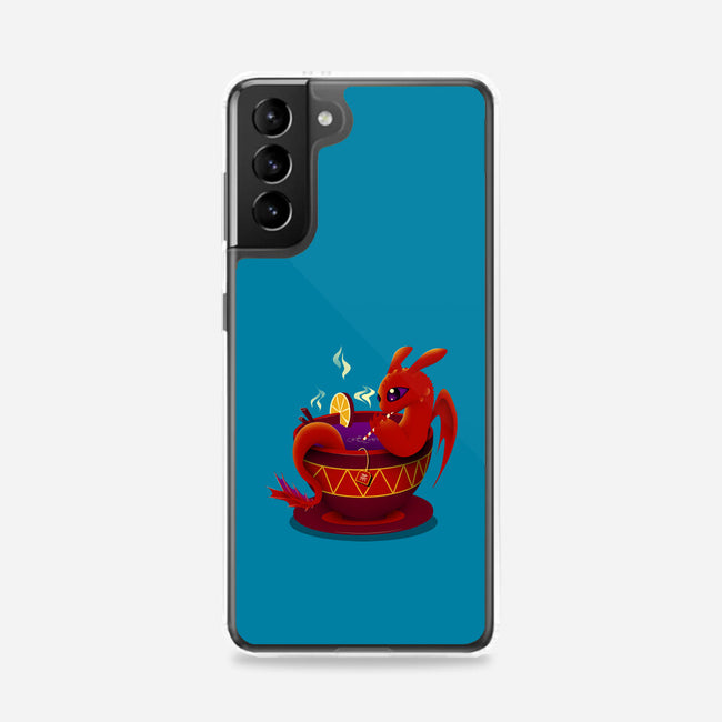 Tea Cup Dragon-samsung snap phone case-erion_designs