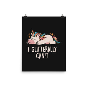 Glitterally Can't