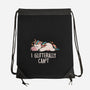 Glitterally Can't-none drawstring bag-eduely