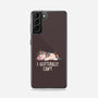 Glitterally Can't-samsung snap phone case-eduely