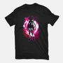Cosmic Cat-womens basic tee-fanfreak1
