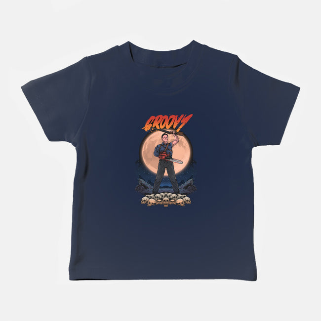 It's Groovy-baby basic tee-Superblitz