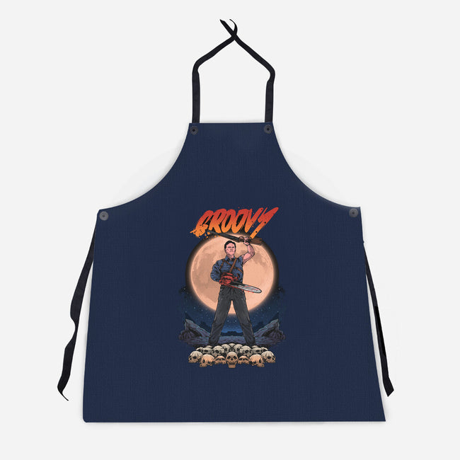 It's Groovy-unisex kitchen apron-Superblitz