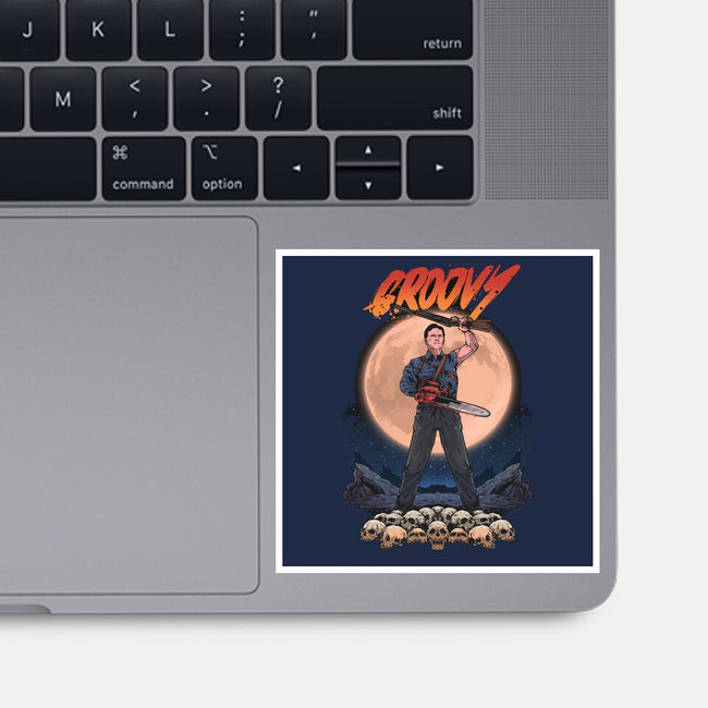 It's Groovy-none glossy sticker-Superblitz