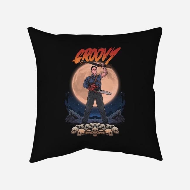 It's Groovy-none removable cover w insert throw pillow-Superblitz