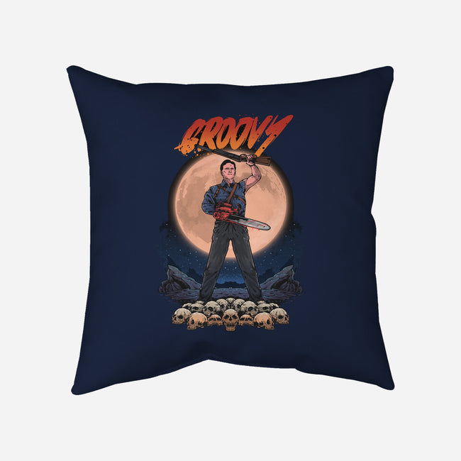 It's Groovy-none removable cover w insert throw pillow-Superblitz