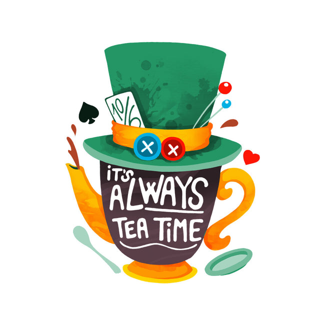 Always Tea Time-none glossy sticker-Vallina84