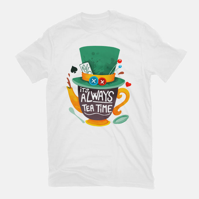 Always Tea Time-mens heavyweight tee-Vallina84