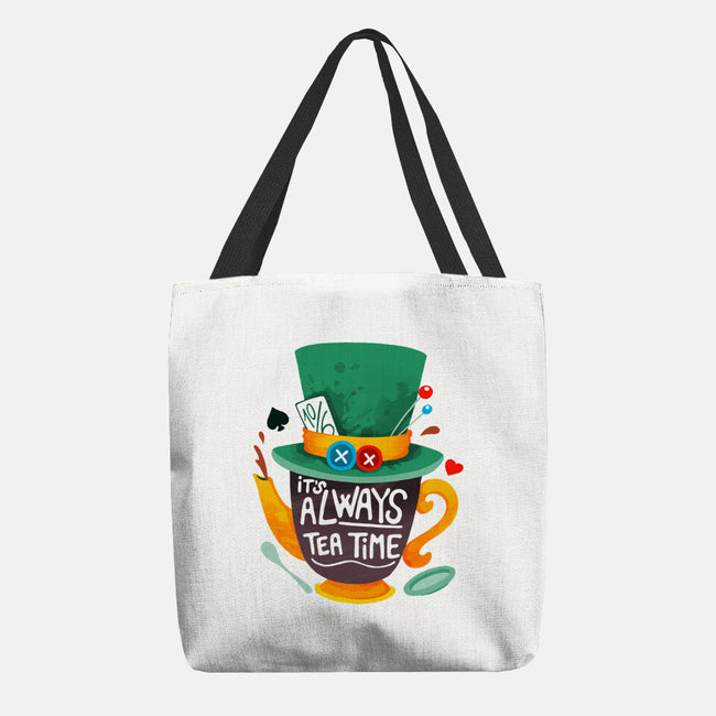 Always Tea Time-none basic tote bag-Vallina84