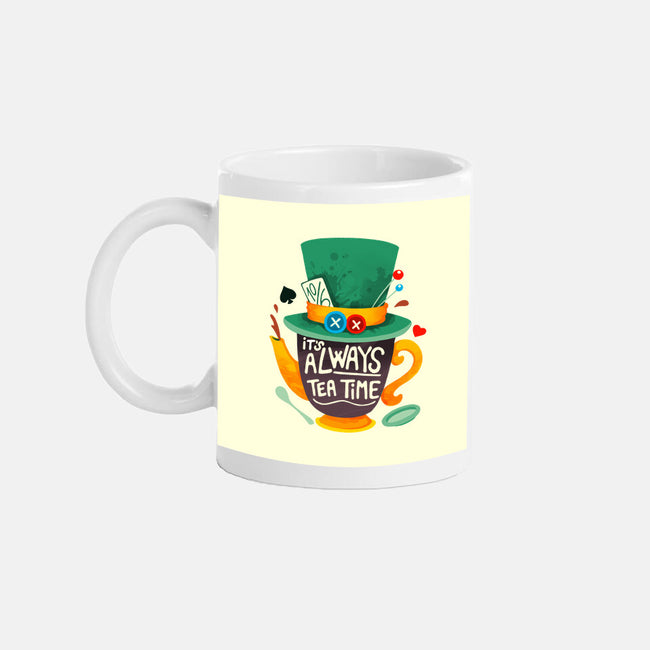 Always Tea Time-none glossy mug-Vallina84