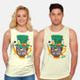 Always Tea Time-unisex basic tank-Vallina84