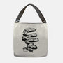 Unravelling Moon-none adjustable tote bag-drbutler