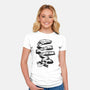 Unravelling Moon-womens fitted tee-drbutler