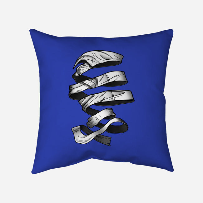 Unravelling Moon-none removable cover w insert throw pillow-drbutler