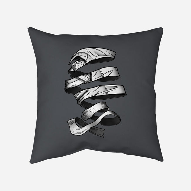 Unravelling Moon-none removable cover throw pillow-drbutler