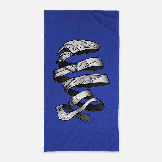 Unravelling Moon-none beach towel-drbutler