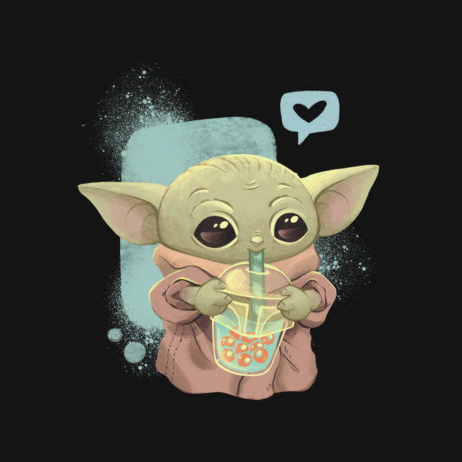 I Love Boba Tea-none removable cover w insert throw pillow-ricolaa
