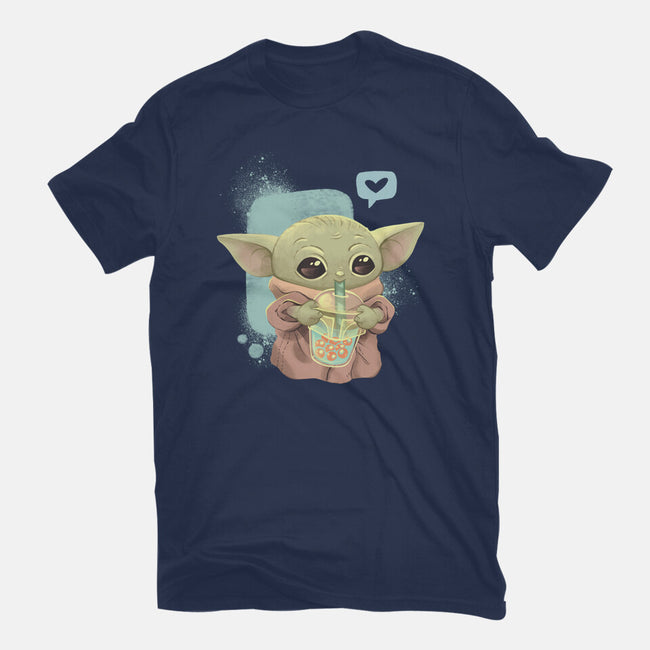 I Love Boba Tea-unisex basic tee-ricolaa