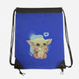 I Love Boba Tea-none drawstring bag-ricolaa