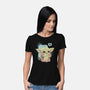 I Love Boba Tea-womens basic tee-ricolaa