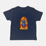Stained Glass Sorcerer-baby basic tee-daobiwan