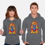 Stained Glass Sorcerer-unisex pullover sweatshirt-daobiwan