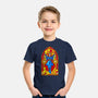 Stained Glass Sorcerer-youth basic tee-daobiwan