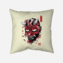 Darth Oni-none removable cover w insert throw pillow-DrMonekers