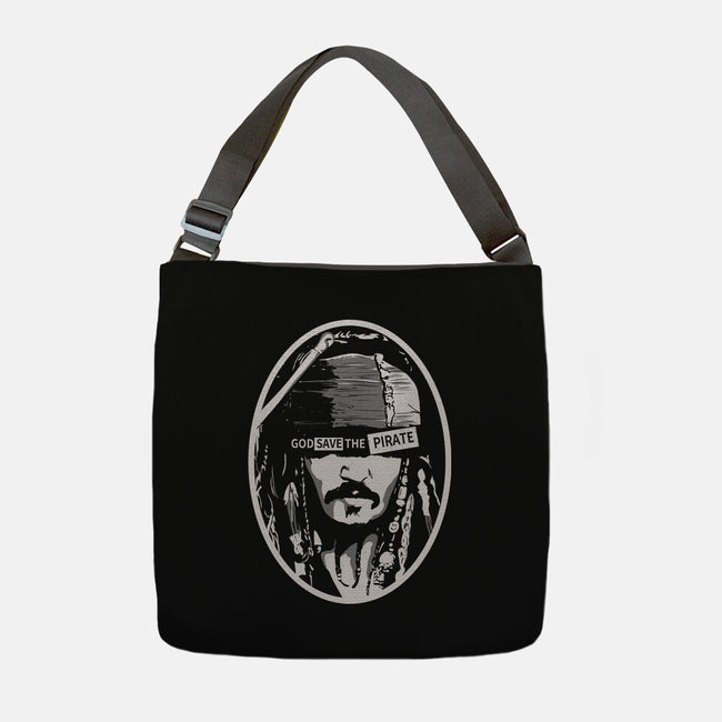 God Save The Pirate-none adjustable tote-Claudia