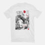 T-Rex In Japan-mens heavyweight tee-DrMonekers