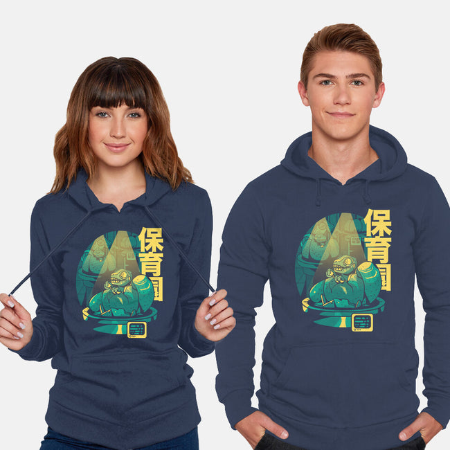 Velociraptor Nursery-unisex pullover sweatshirt-Sketchdemao