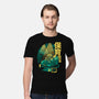Velociraptor Nursery-mens premium tee-Sketchdemao