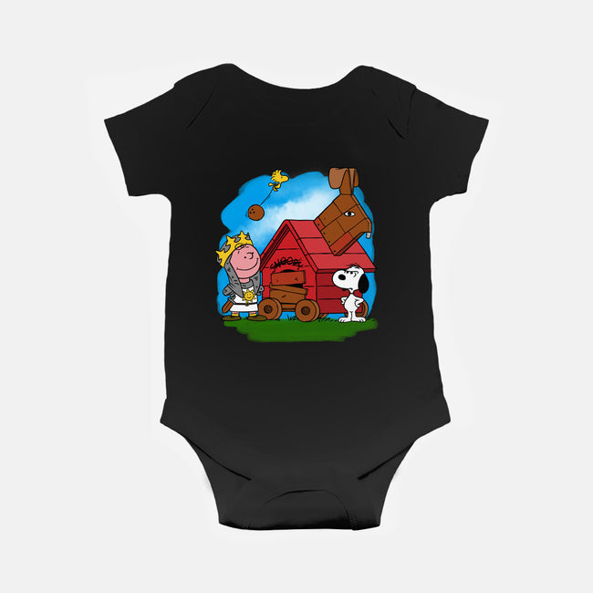 Charlie And The Holy Grail-baby basic onesie-drbutler