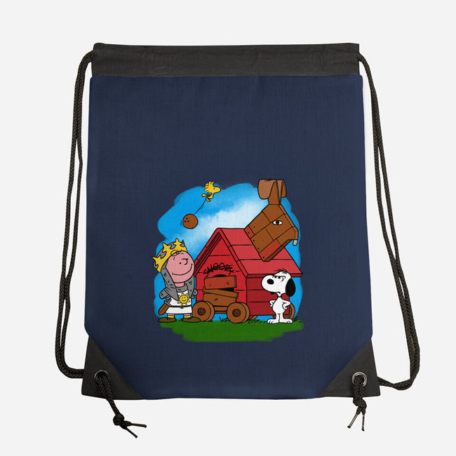 Charlie And The Holy Grail-none drawstring bag-drbutler