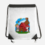 Charlie And The Holy Grail-none drawstring bag-drbutler