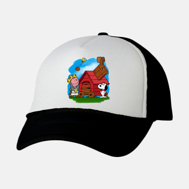 Charlie And The Holy Grail-unisex trucker hat-drbutler