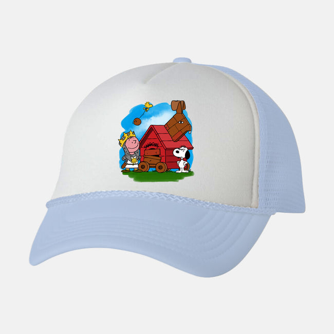 Charlie And The Holy Grail-unisex trucker hat-drbutler