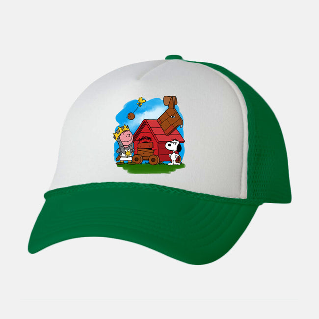 Charlie And The Holy Grail-unisex trucker hat-drbutler
