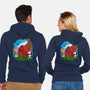 Charlie And The Holy Grail-unisex zip-up sweatshirt-drbutler