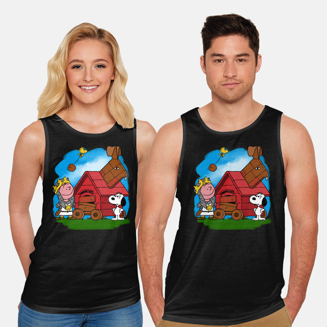 Charlie And The Holy Grail-unisex basic tank-drbutler