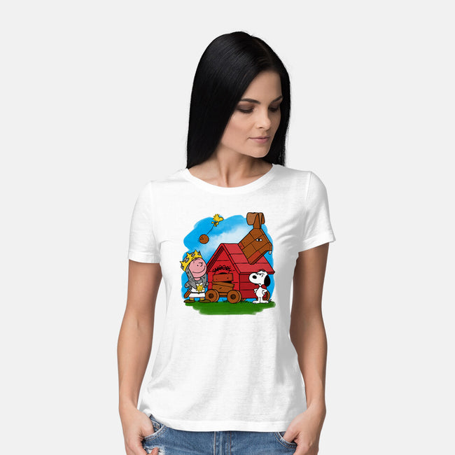 Charlie And The Holy Grail-womens basic tee-drbutler