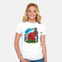 Charlie And The Holy Grail-womens fitted tee-drbutler