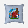 Charlie And The Holy Grail-none removable cover w insert throw pillow-drbutler