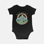 The Sound Of Existential Dread-baby basic onesie-vp021