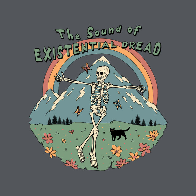 The Sound Of Existential Dread-none fleece blanket-vp021